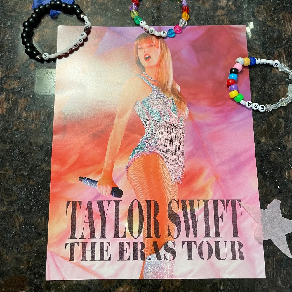 Taylor Swift Eras tour poster from the movie